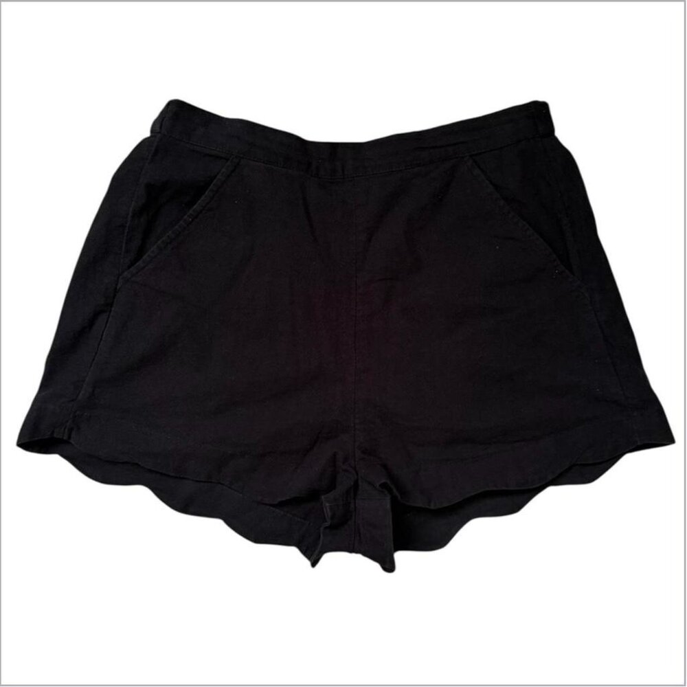 Free People Black Cotton Shorts Size XS